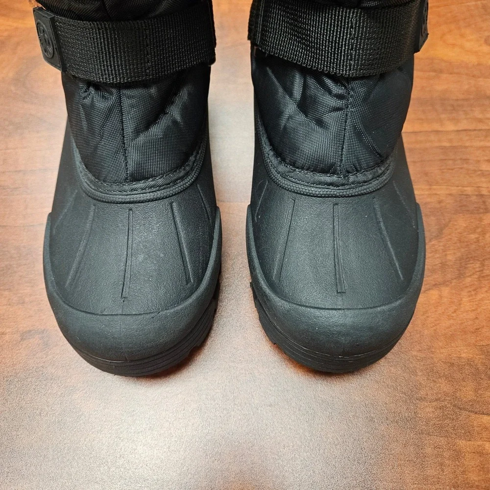 Northside Kids Snow Boots Size 4‎ Black 3M Thinsulate Insulated Winter Boots